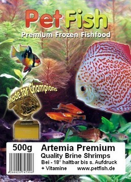1 x 500g Artemia + Vitamine